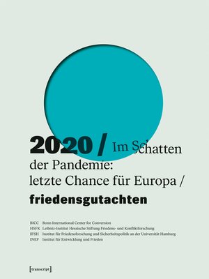 cover image of Friedensgutachten 2020